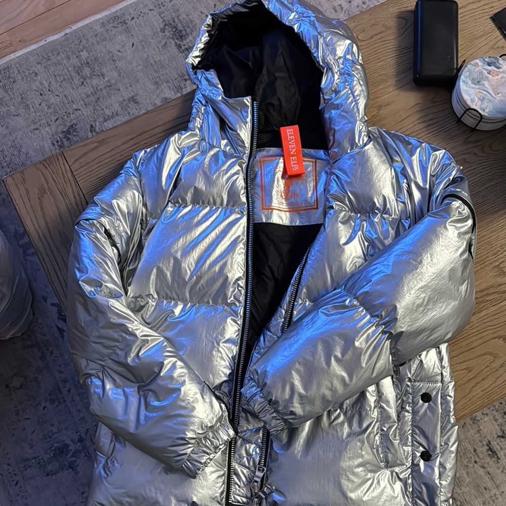 Eleven Elf’s Silver Bomber Jacket